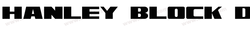 Hanley Block Display字体转换